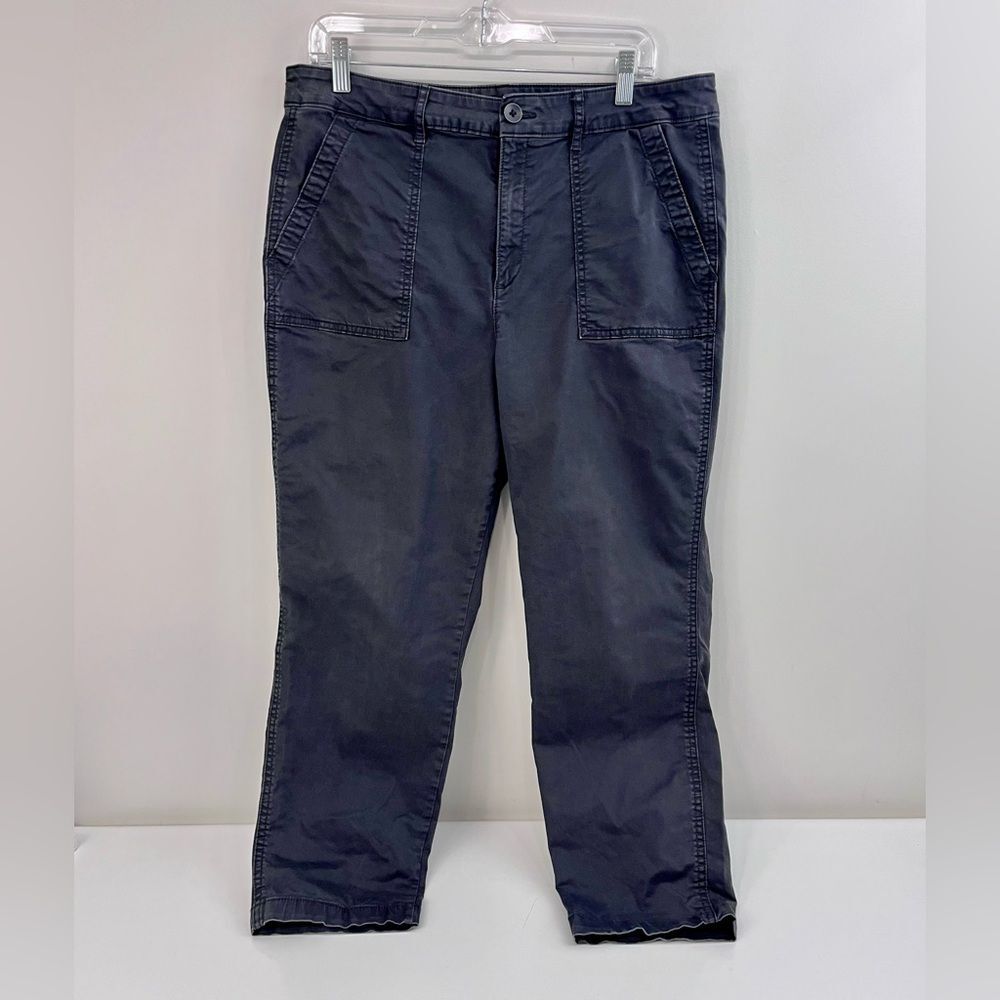 Old Navy High-Waisted Utility Ankle Chino Pants Size 14